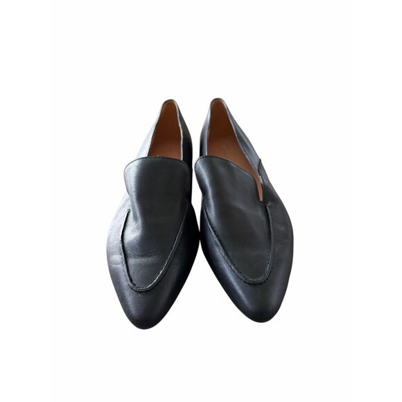 Madewell Ian Skimmer Slip On Loafer in Black Size 8.5 Francis Leather - Picture 3 of 8